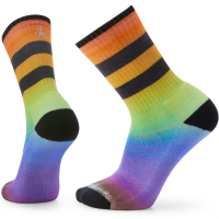 Smartwool Athletic Pride Rainbow Crew Socks 2023 Blue size Medium