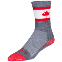SockGuy Oh Canada 6 Wool Crew Socks 2022 size Small/Medium | Wool/Polyester