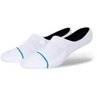 Stance Icon No Show Socks 2023 in White size Small | Nylon/Cotton/Elastane