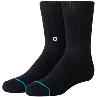 Kid's Stance Icon ST Socks 2022 in Black size Large | Nylon/Cotton/Elastane