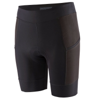 Women's Patagonia Dirt Roamer Liner Shorts 2023 in Black size Medium | Nylon/Spandex