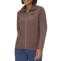 Women's Patagonia R2(R) TechFace Jacket 2023 in Brown size Small | Spandex/Polyester