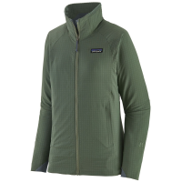 Women's Patagonia R1(R) TechFace Jacket 2023 in Green size Small | Spandex/Polyester