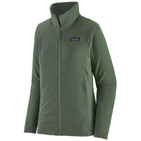 Women's Patagonia R1(R) TechFace Jacket 2023 - XXS in Green size 2X-Small | Spandex/Polyester