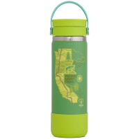Hydro Flask Scenic Trails Limited Edition 20oz Wide Mouth Water Bottle 2022 in Green