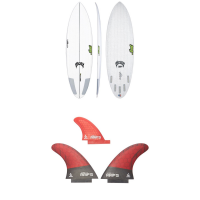 Lib Tech x Lost Quiver Killer Surfboard 2022 - 5'10 Package (5'10) + Bindings | Aluminum in White | Aluminum/Polyester