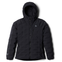 Women's Mountain Hardwear Super/DS(TM) Stretchdown Hooded Jacket 2020 in Black size X-Small | Nylon/Elastane