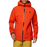 Black Diamond Recon Stretch Ski Shell Jacket 2022 Orange size Large | Nylon/Elastane