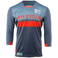 Yeti Cycles Enduro 3/4 Jersey 2021 in Gray size Medium | Spandex/Polyester