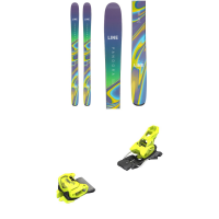Women's Line Skis Pandora 104 Skis 2023 - 172 Package (172 cm) + 95 Bindings in Black size 172/95