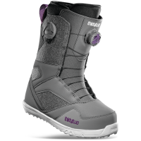 Women's thirtytwo STW Double Boa Snowboard Boots 2022 in Gray size 7.5