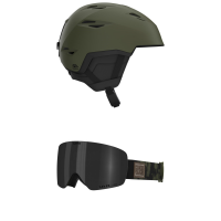 Giro Grid MIPS Helmet 2022 - Small Package (S) + Bindings in Green