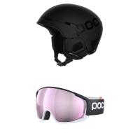 POC Obex BC MIPS Helmet 2022 - M/L Package (M/L) + Bindings in White