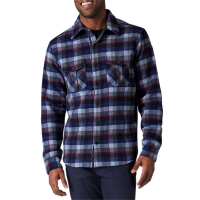 Smartwool Anchor Line Shirt Jacket 2022 Blue in Grey size Medium | Nylon/Wool