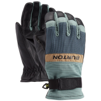 Burton Daily Leather Gloves 2022 in Blue size Small | Leather/Suede