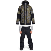 DC Command Jacket 2022 - Medium Package (M) + 2X-Large Bindings | Lycra in Black size M/Xxl | Lycra/Polyester