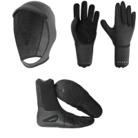 Vissla 3mm 7 Seas Wetsuit Hood 2021 - Small Package (S) + L Bindings in Black size S/L | Neoprene