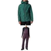 Women's Mountain Hardwear Boundary Ridge(TM) GORE-TEX 3L Jacket 2023 - Large Package (L) + S Bindings Size Long Sleeve in Black size L/S | Polyester