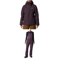 Women's Mountain Hardwear Cloud Bank GORE-TEX LT Insulated Jacket 2023 - XS Package (XS) + S Bindings in Black size X-Small/Small | Polyester