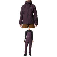 Women's Mountain Hardwear Cloud Bank GORE-TEX LT Insulated Jacket 2022 - X-Large Gray Package (XL) + L Bindings size Xl/L | Polyester