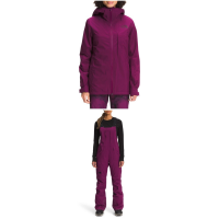 Women's The North Face ThermoBall(TM) Eco Snow Triclimate(R) Jacket 2023 - Large Package (L) + XS Bindings | Nylon in Black size L/Xs | Nylon/Polyester
