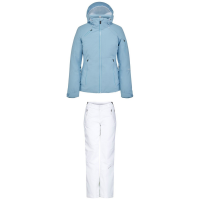 Women's Spyder Schatzi GORE-TEX Infinium Jacket 2022 - 12 Blue Package (12) + 10 Bindings in White size 12/10 | Polyester