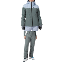 Women's Helly Hansen Motionista LifaLoft(TM) Jacket 2022 - Small Green Package (S) + S Bindings Size Short Sleeve in Black size S/S | Polyester