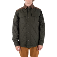 Jetty The Dogwood Quilted Jacket Men's 2023 in Green size Small | Cotton/Polyester