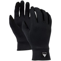 Burton Touchscreen Glove Liners 2023 in Black size Small/Medium | Silk