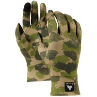 Burton Touchscreen Glove Liners 2023 in Green size Small/Medium | Silk
