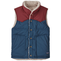 Patagonia Reversible Bivy Down Vest 2022 in Blue size X-Large | Nylon/Polyester