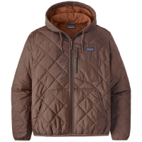 Patagonia Diamond Quilt Bomber Hoody Jacket 2022 in Brown size Large | Cotton/Polyester