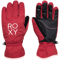 Women's Roxy Freshfields Gloves 2023 in Red size Medium | Polyester