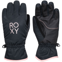 Kid's Roxy Freshfields Gloves Big Girls' 2023 in Black size Large | Polyester