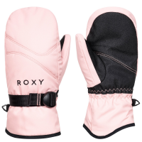 Kid's Roxy Jetty Solid Mittens Big Girls' 2023 in Pink size Large | Leather