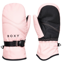 Kid's Roxy Jetty Solid Mittens Big Girls' 2023 in Pink size Small | Leather