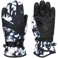 Kid's Roxy Jetty Gloves Big Girls' 2023 in White size Medium | Polyester