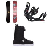 Rossignol Evader Snowboard 2023 - 154 Package (154 cm) + M/L Bindings in Red size 154/M/L | Nylon/Aluminum