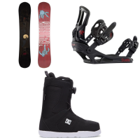 Rossignol Evader Snowboard 2023 - 155W Package (155W cm) + M/L Bindings in Red size 155W/M/L | Nylon/Aluminum