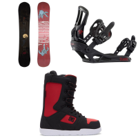 Rossignol Evader Snowboard 2023 - 144 Package (144 cm) + X-Large Bindings in Red size 144/Xl | Nylon/Aluminum