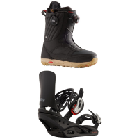 Women's Burton Limelight Boa Snowboard Boots 2022 - 7.5 Package (7.5) + S Bindings in Black size 7.5/S | Nylon/Rubber