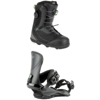 Women's Nitro Cypress Dual Boa Snowboard Boots 2023 - 7 Package (7) + S/M Bindings in Black size 7/S/M
