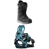 Nidecker Altai Snowboard Boots 2023 - 9 Package (9) + L Bindings in White size 9/L | Nylon/Rubber