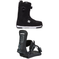DC Phase Boa Pro Snowboard Boots 2023 - 8 Package (8) + L Bindings in Black size 8/L | Nylon/Rubber