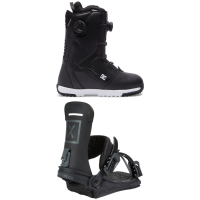 DC Control Snowboard Boots 2023 - 10 Package (10) + M Bindings in White size 10/M | Nylon/Rubber