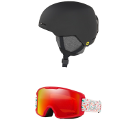 Kid's Oakley MOD 1 MIPS Helmet Big Boys' 2023 - Small Package (S) + Bindings in White