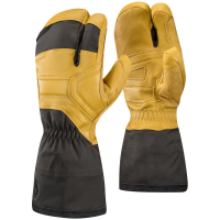 Black Diamond Guide Finger Gloves 2023 in Khaki size Medium | Nylon/Wool/Leather