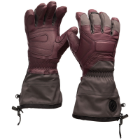 Women's Black Diamond Guide Gloves 2023 in Red size Large | Nylon/Leather