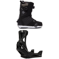 DC Judge Step On Snowboard Boots 2023 - 9.5 Package (9.5) + M Bindings in Black size 9.5/M | Nylon/Rubber
