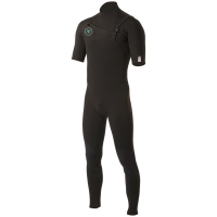 Vissla 2/2 7 Seas Short Sleeve Spring Suit 2022 in Black size Mt | Neoprene